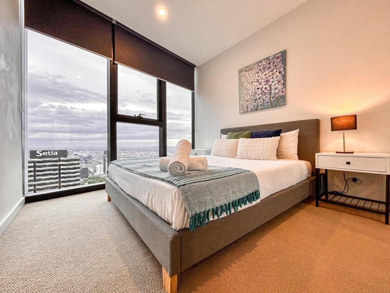 Dreamy View On High Level 2Br1Ba Apt Cbd Poolgy Melbourne Exteriör bild
