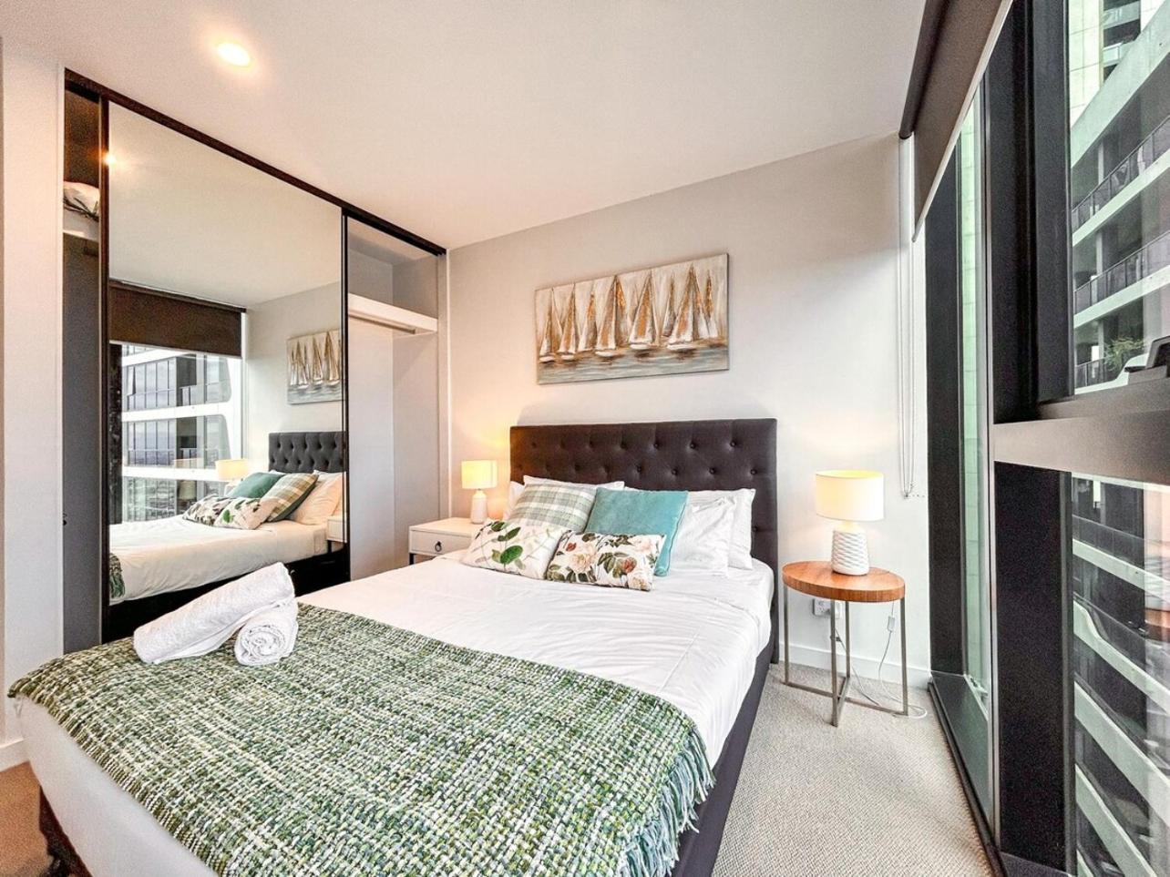 Dreamy View On High Level 2Br1Ba Apt Cbd Poolgy Melbourne Exteriör bild